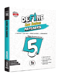 Fİ 5. SINIF DEFİNE MATEMATİK SORU BANKASI (YENİ ÜRÜN)
