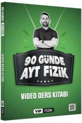 KR VİP FİZİK YAYINLARI 2026 VİP FİZİK 90 GÜNDE AYT KAMPI VİDEO DERS KİTABI