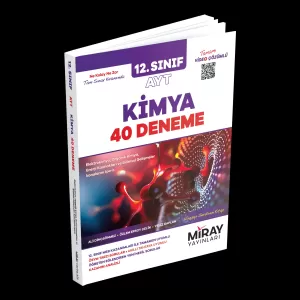 MİRAY 12. SINIF AYT KİMYA 40 DENEME