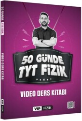 KR VİP FİZİK 50GÜNDE TYT FİZİK VİDEO DERS KİTABI
