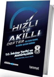 TAMMAT LGS T.C. İNK. TAR. VE ATATÜRKÇÜLÜK HIZLI VE AKILLI DEFTER