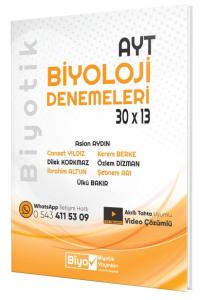 BİYOTİK YKS AYT DENEME (30*13) BİYOLOJİ - 2025-26