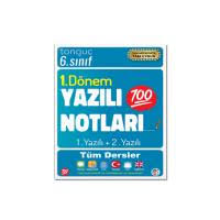 6. SINIF 1. DÖNEM 1. VE 2. YAZILI NOTLARI