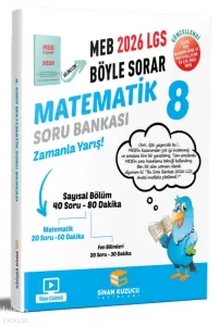 SİNAN KUZUCU 8. SINIF MEB BÖYLE SORAR 2026 LGS MATEMATİK SORU BANKASI