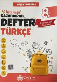 ÇANTA 8. SINIF TÜRKÇE KAZANDIRAN DEFTER