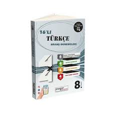 ZEKAKÜPÜ 8. SINIF  PİSAGOR 16'LI TÜRKÇE BRANŞ DENEMELERİ