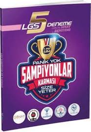 BİLİMYOLU LGS 5 DENEME PANİK YOK ŞAMPİYONLAR KARMASI SİZE YETER