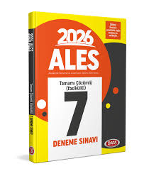 DATA ALES 7 FASİKÜL ÇÖZÜMLÜ DENEME SINAVI