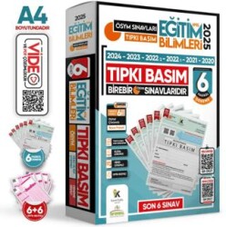 KPSS EĞİTİM BİLİMLERİ TIPKI BASIM SON 12 YIL