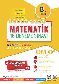 OMEGA 8. SINIF GOLD MATEMATİK 16 DENEME SINAVI