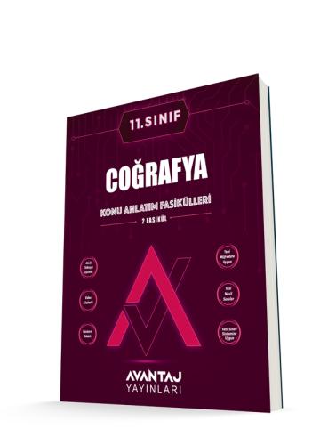AVANTAJ 11. SINIF COĞRAFYA KONU ANLATIM FASİKÜLLERİ