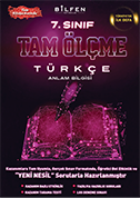 BİLFEN 7. SINIF TÜRKÇE TAM ÖLÇME YENİ