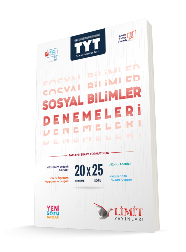 LİMİT TYT 20' Lİ SOSYAL BİLİMLER DENEMELERİ