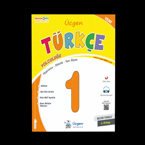 ÜÇGEN 1. SINIF BECERİ TEMELLİ - TÜRKÇE YOLCULUĞU - 2. DÖNEM