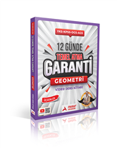 PARAF AKADEMİ 12 GÜNDE TEMEL ATMA GARANTİ GEOMETRİ VİDEO DERS KİTABI