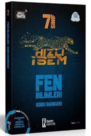 İSEM 2022 HIZLI İSEM 7. SINIF FEN BİL. SORU BANKASI