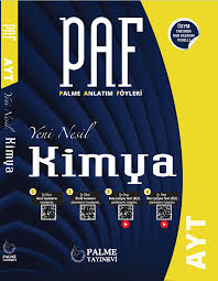 PALME PAF YKS AYT KİMYA KONU KİTABI *KURUMSAL*