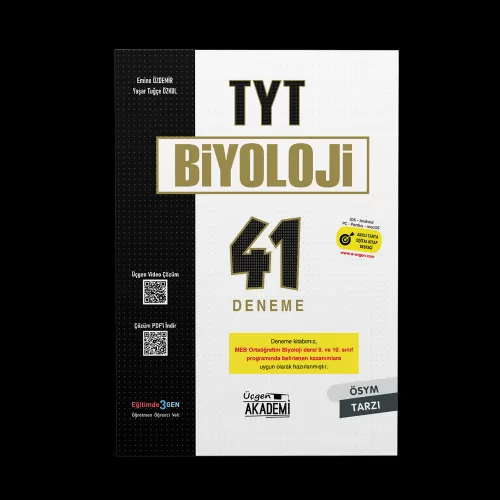 ÜÇGEN TYT BİYOLOJİ - 41 Lİ DENEME SINAVI
