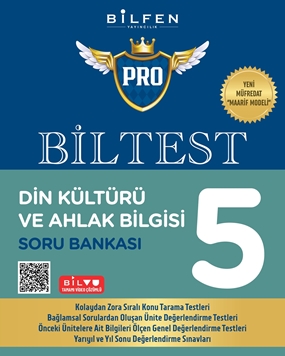 BİLFEN 5. SINIF BİLTEST PRO DİN KÜLTÜRÜ VE AHLAK BİLGİSİ SORU BANKASI 