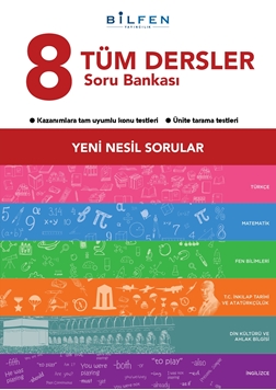 BİLFEN 8. SINIF TÜM DERSLER SORU BANKASI