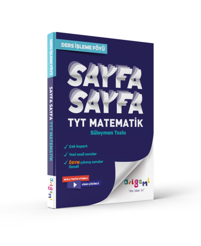TAMMAT TYT MATEMATİK SAYFA SAYFA DERS İŞLEME FÖYÜ