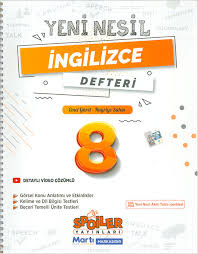 SPOİLER 8. SINIF İNGİLİZCE YENİ NESİL DEFTER