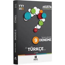 BAŞKA TYT AKUSTİK TÜRKÇE TAMAMI ÇÖZÜMLÜ 9 DENEME