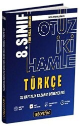 STARTFEN 8. SINIF TÜRKÇE 32 HAMLE HAFTALIK KAZANIM DENEMELERİ