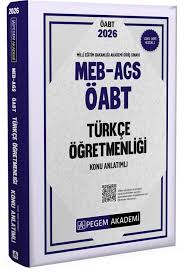 PEGEM 2025 MEB-AGS-ÖABT TÜRKÇE ÖĞRETMENLİĞİ KONU ANLATIMLI    