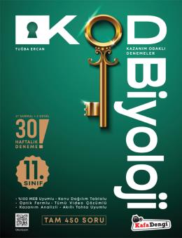 KAFADENGİ 11. SINIF KOD BİYOLOJİ HAFTALIK SARMAL DENEME- 30 HAFTALIK