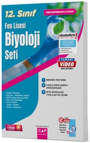 12. SINIF SET FEN LİSESİ BİYOLOJİ - 2024-25
