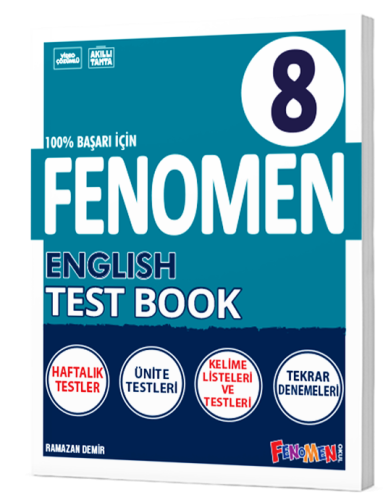 FENOMEN 8. SINIF ENGLISH TEST BOOK