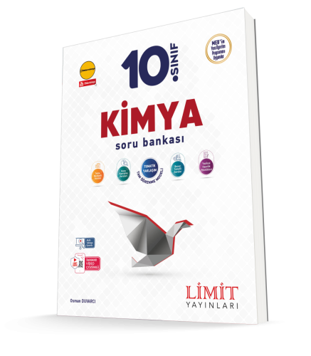 LİMİT 10. SINIF KİMYA ETKİNLİKLİ SORU BANKASI YENİ MÜFREDAT
