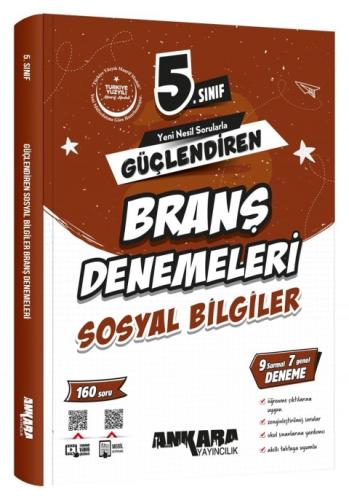 ANKARA 5. SINIF GÜÇLENDİREN SOSYAL BİLGİLER BRANŞ DENEMELERİ