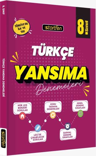 STARTFEN 8. SINIF TÜRKÇE YANSIMA DENEMELERİ