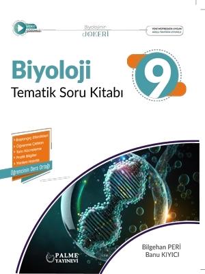 PALME 9. SINIF JOKER BİYOLOJİ SORU KİTABI TEMATİK *YENİ*
