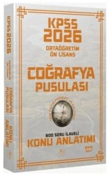 İNDEKS AKADEMİ 2026 KPSS LİSE ORTAÖĞRETİM ÖN LİSANS COĞRAFYA PUSULASI KONU ANLAT