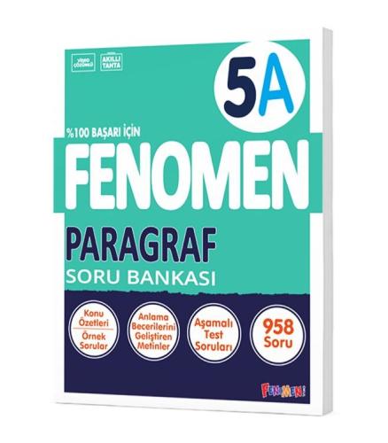 FENOMEN 5. SINIF PARAGRAF SORU BANKASI (A)