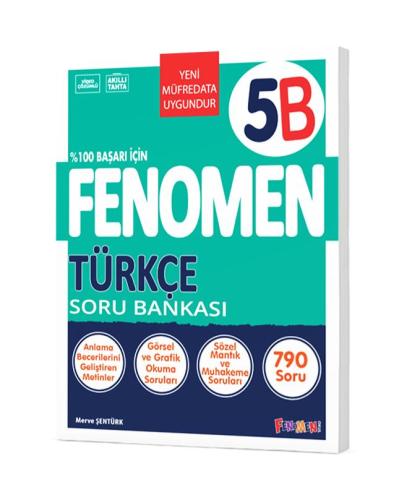 FENOMEN 5. SINIF TÜRKÇE SORU BANKASI (B)