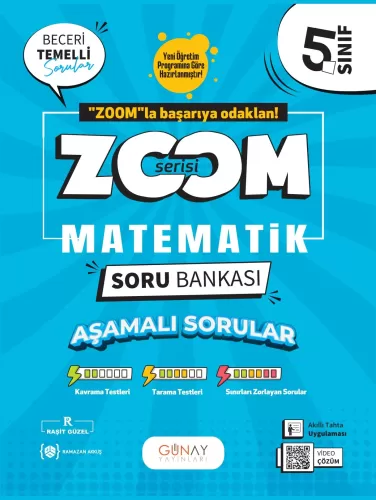 GÜNAY 5. SINIF ZOOM SERİSİ MATEMATİK SORU BANKASI