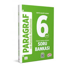 EDİTÖR 6. SINIF PARAGRAF VE MANTIK MUHAKEME SORU BANKASI