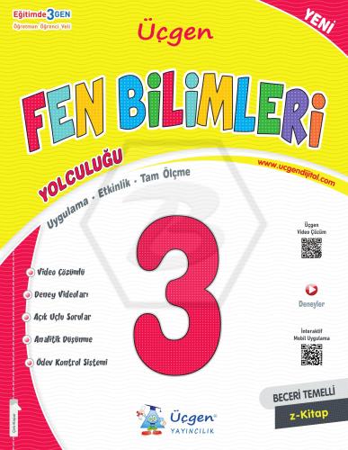 ÜÇGEN 3. SINIF BECERİ TEMELLİ - FEN BİLİMLERİ YOLCULUĞU