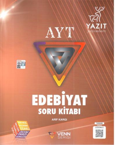 YAZIT VENN SERİSİ YKS AYT EDEBİYAT SORU KİTABI *YENİ*