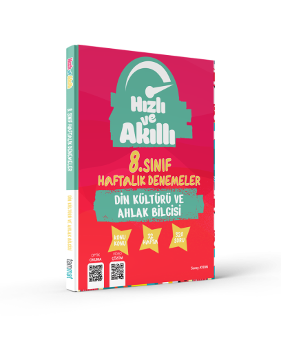 HIZLI VE AKILLI 8. SINIF 32 HAFTALIK DİN KÜLTÜRÜ VE AHLAK BİLGİSİ BRANŞ DENEME