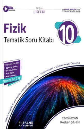 PALME 10. SINIF JOKER FİZİK SORU KİTABI TEMATİK *YENİ*