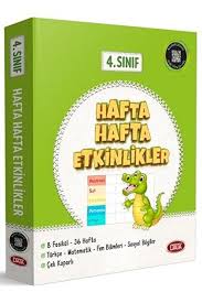 DATA 4. SINIF HAFTA HAFTA ETKİNLİKLER DERGİ SETİ 2022-20