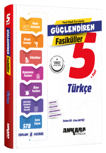 ANKARA 5. SINIF GÜÇLENDİREN TÜRKÇE FASİKÜL SET