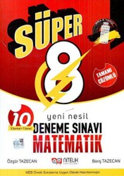 NİTELİK 8. SINIF DENEME YENİ NESİL SÜPER MATEMATİK TAMAMI ÇÖZÜMLÜ