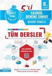 NARTEST 8. SINIF MAVİ TÜM DERSLER 5 Lİ FASİKÜL DENEME SINAVI