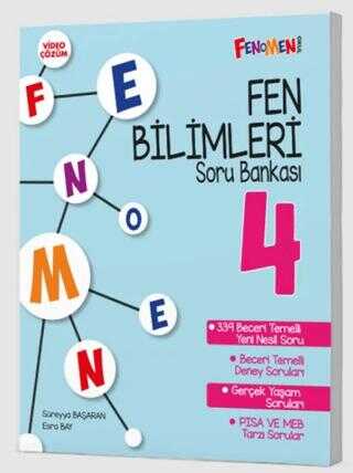 FENOMEN 4. SINIF FEN BİLİMLERİ SORU BANKASI